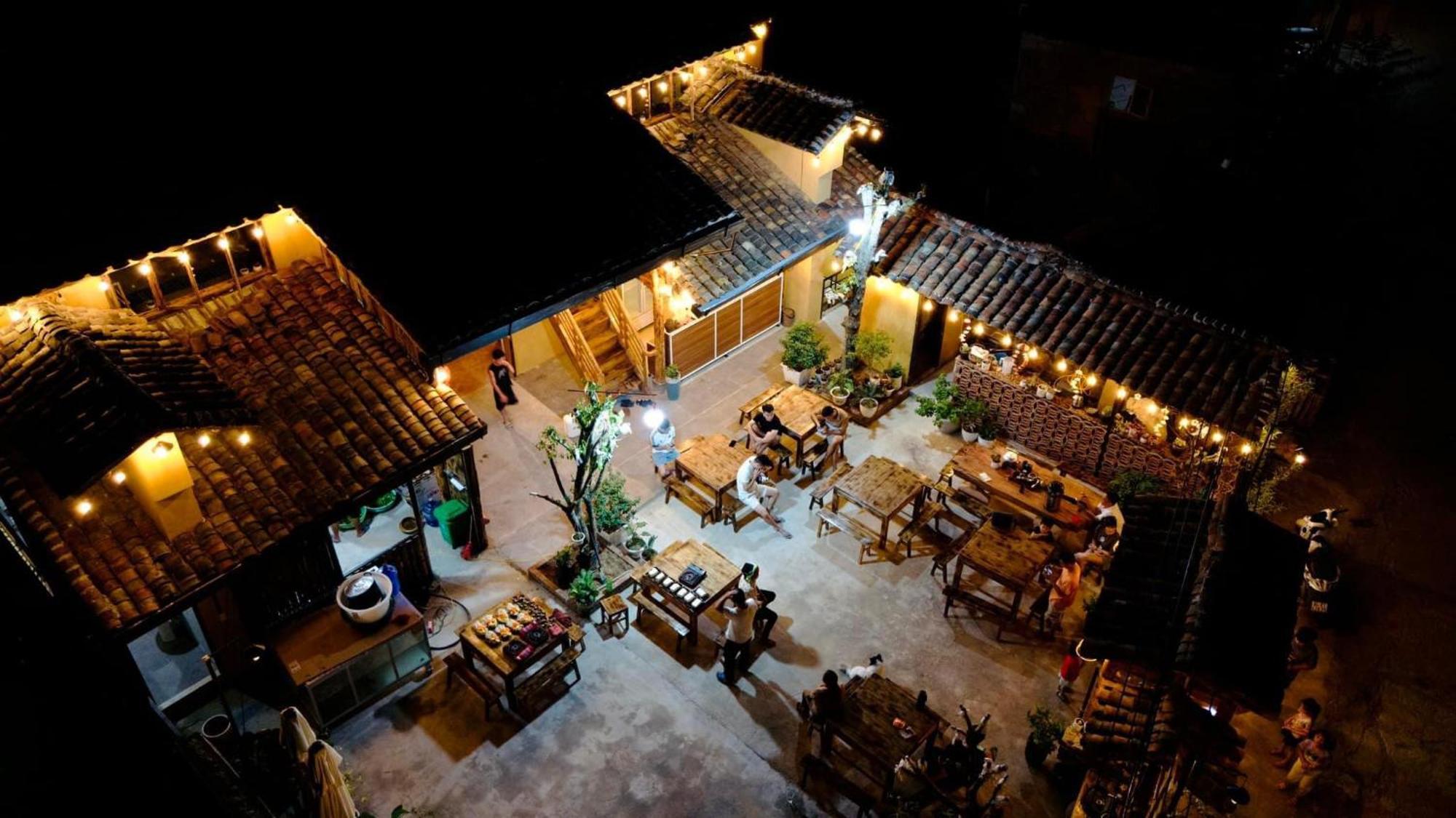 Khoi Homestay And Restaurant Loung Co Bagian luar foto