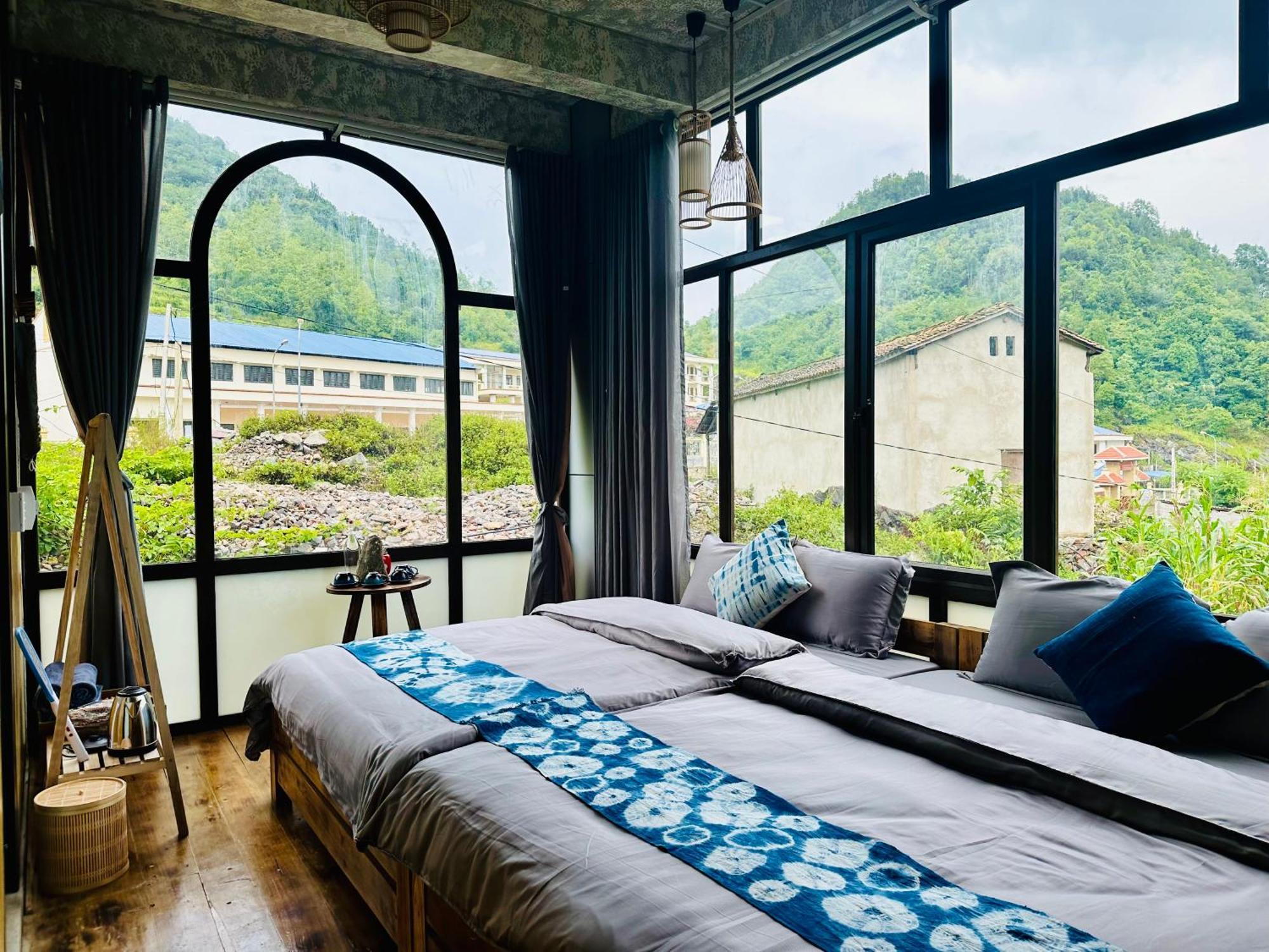 Khoi Homestay And Restaurant Loung Co Bagian luar foto