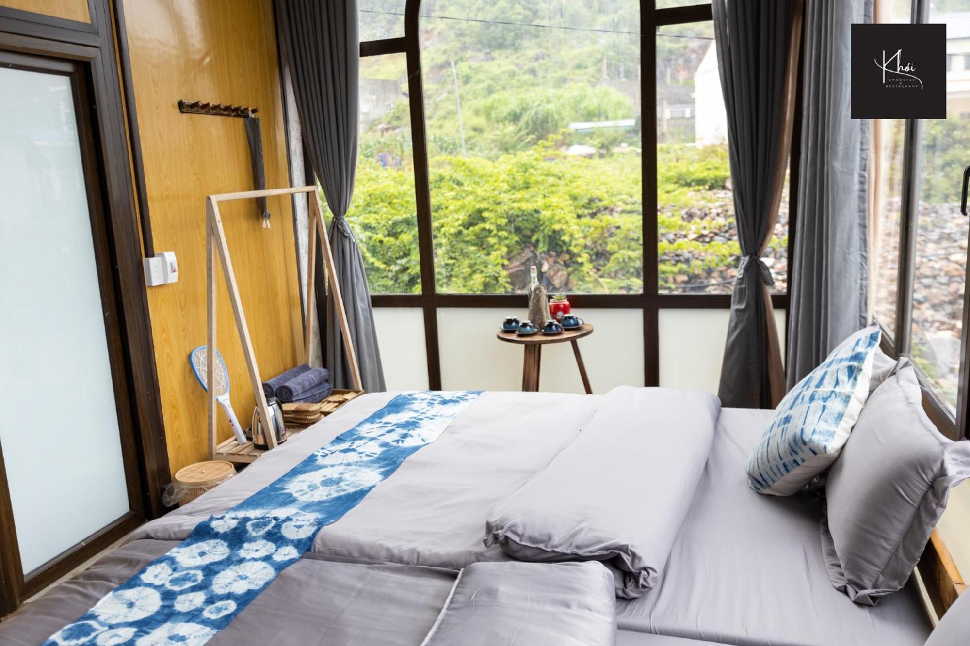 Khoi Homestay And Restaurant Loung Co Bagian luar foto
