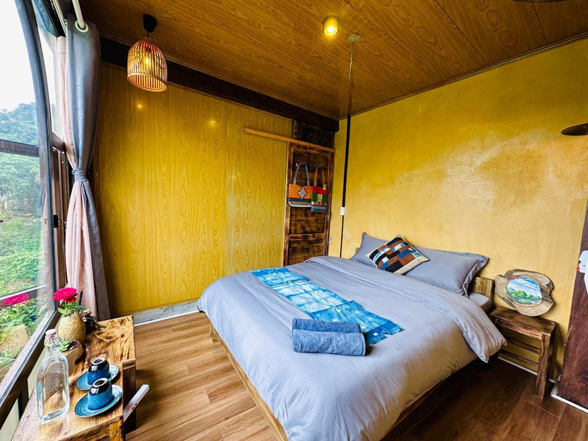 Khoi Homestay And Restaurant Loung Co Bagian luar foto