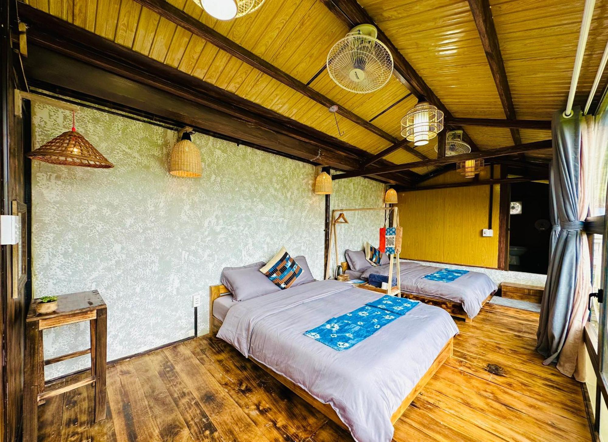 Khoi Homestay And Restaurant Loung Co Bagian luar foto