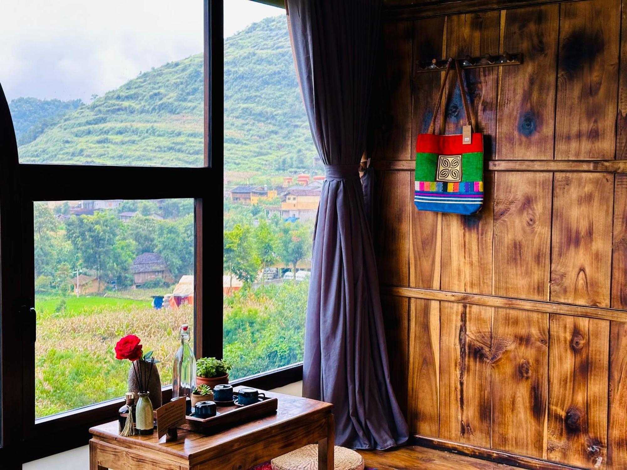 Khoi Homestay And Restaurant Loung Co Bagian luar foto