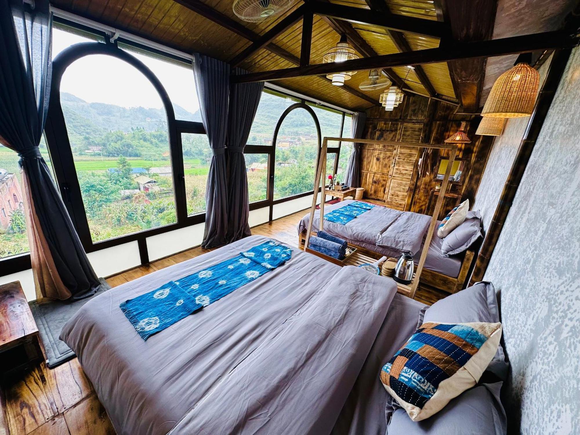 Khoi Homestay And Restaurant Loung Co Bagian luar foto