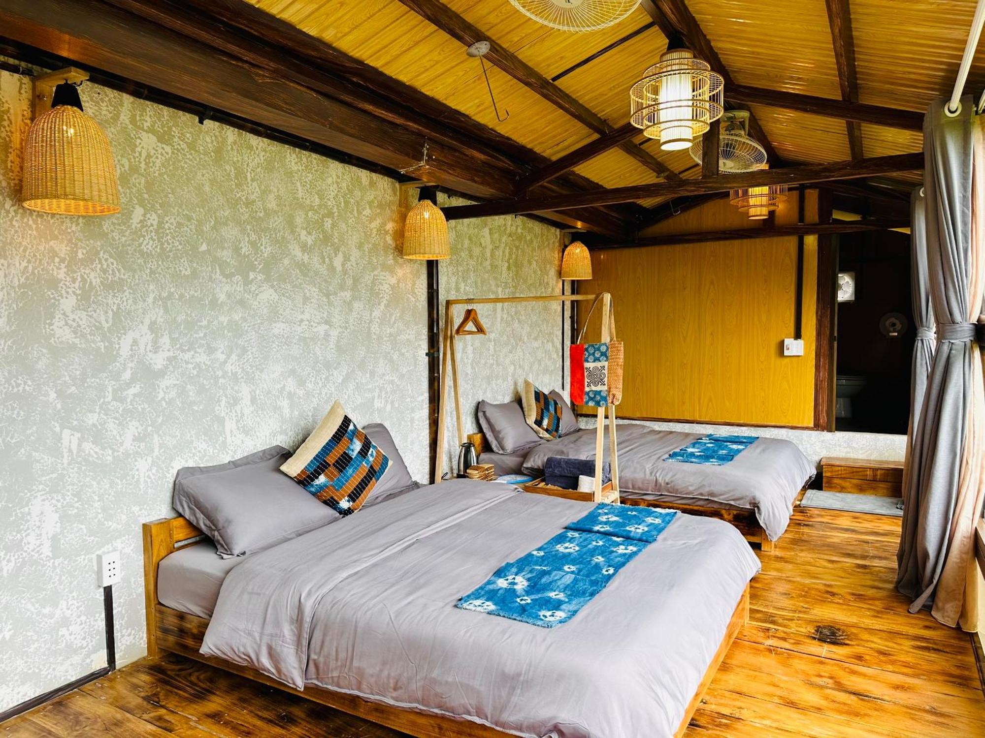 Khoi Homestay And Restaurant Loung Co Bagian luar foto