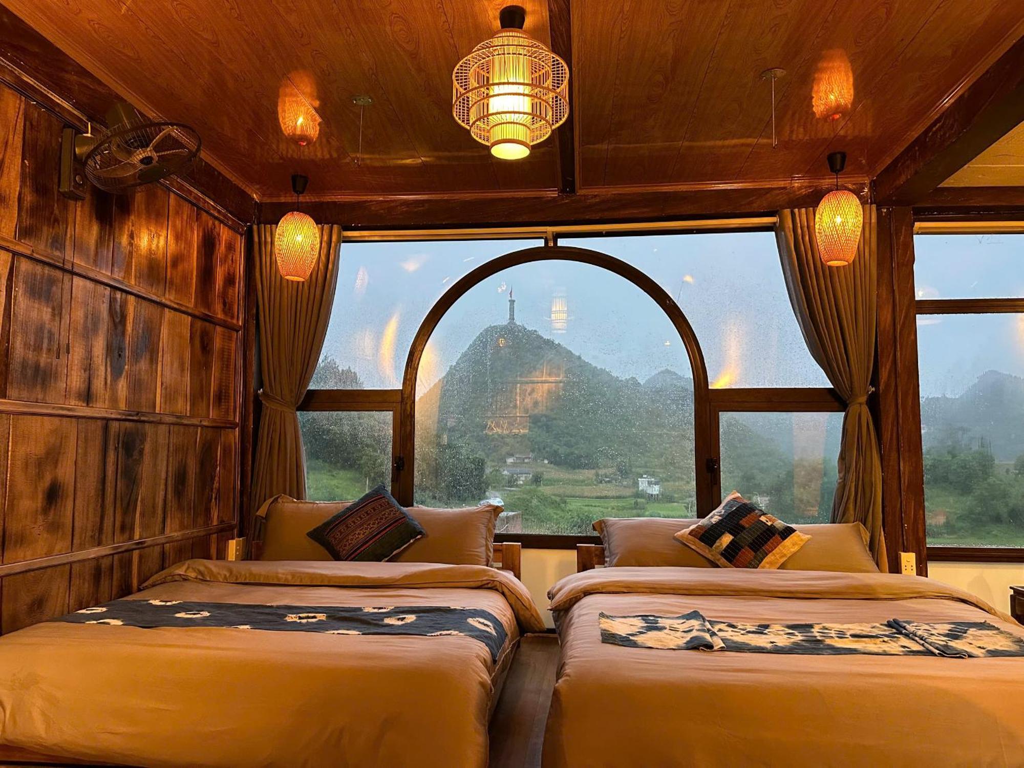 Khoi Homestay And Restaurant Loung Co Bagian luar foto