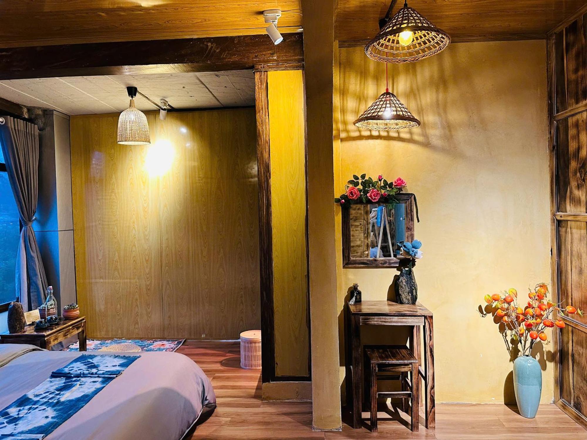 Khoi Homestay And Restaurant Loung Co Bagian luar foto