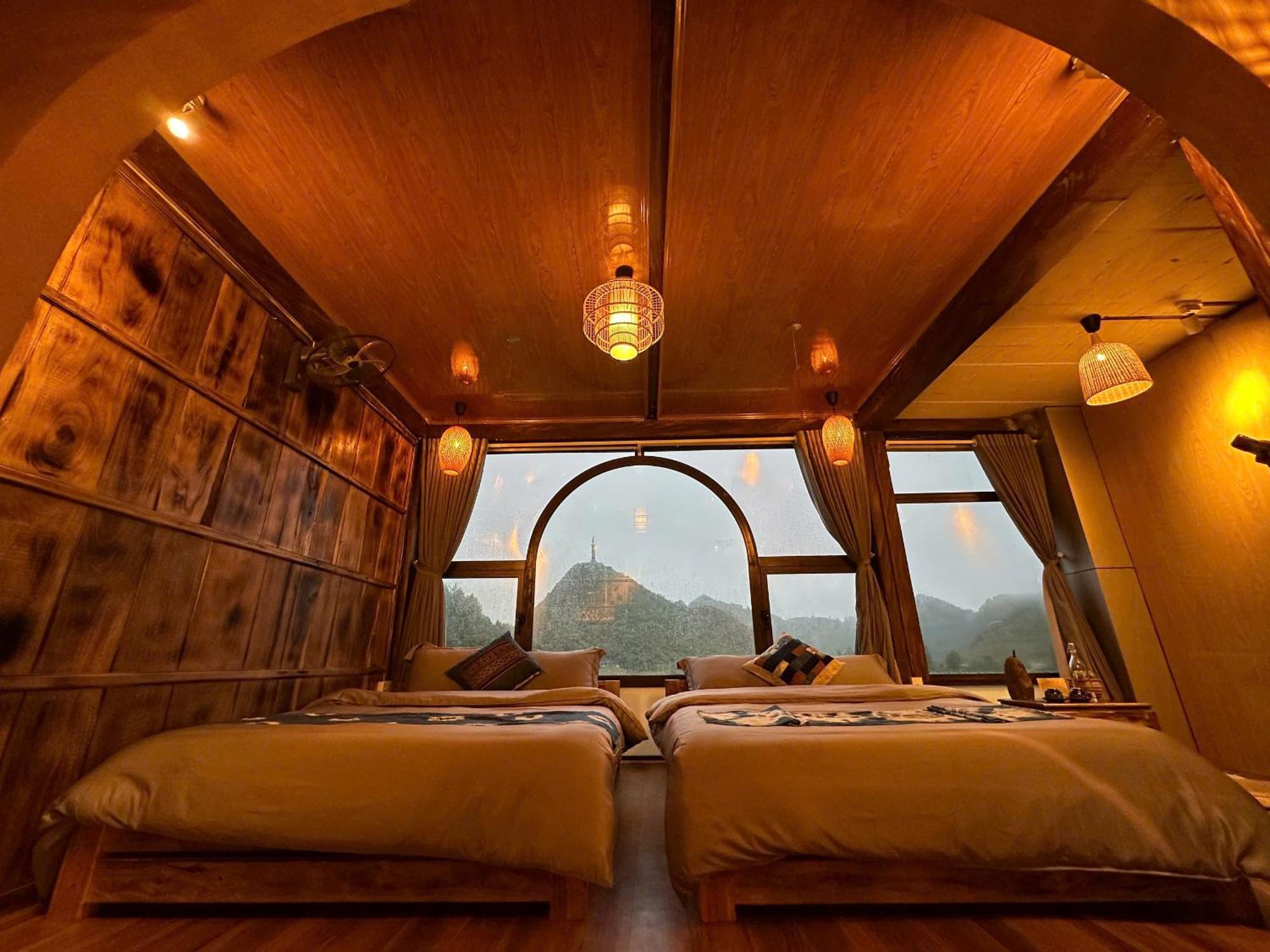 Khoi Homestay And Restaurant Loung Co Bagian luar foto