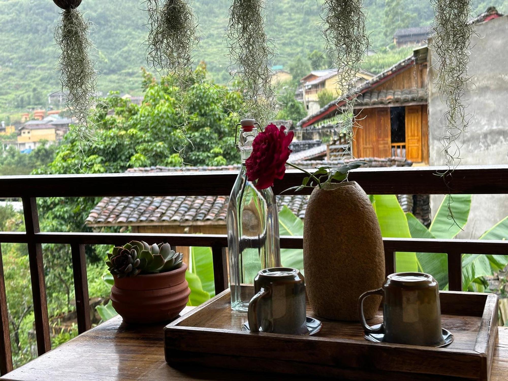 Khoi Homestay And Restaurant Loung Co Bagian luar foto