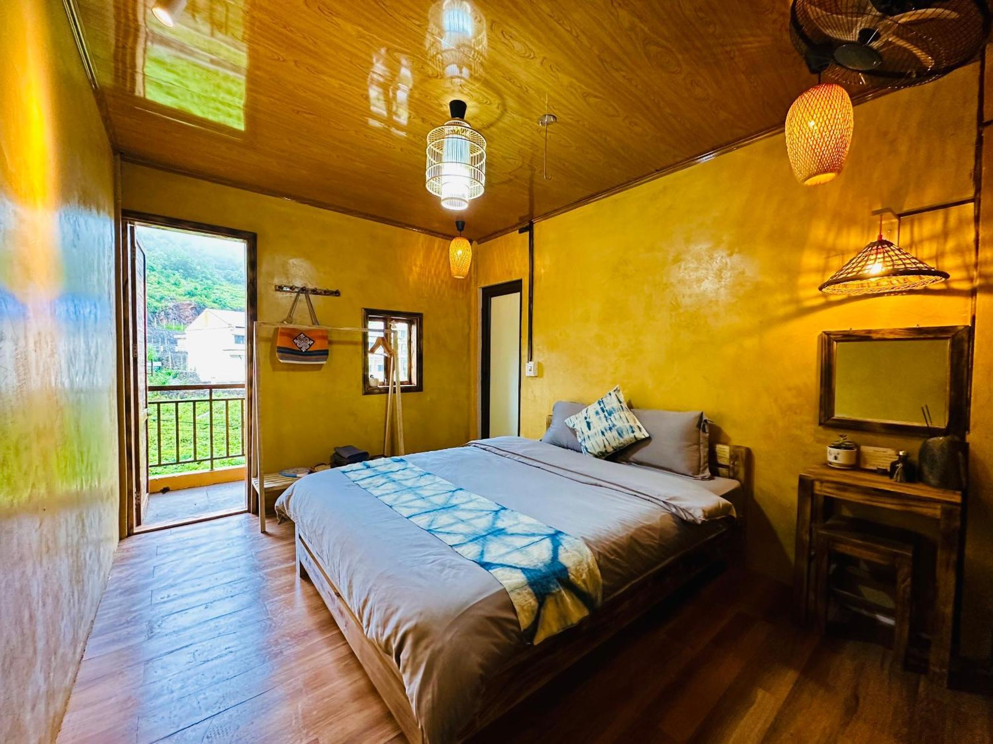 Khoi Homestay And Restaurant Loung Co Bagian luar foto